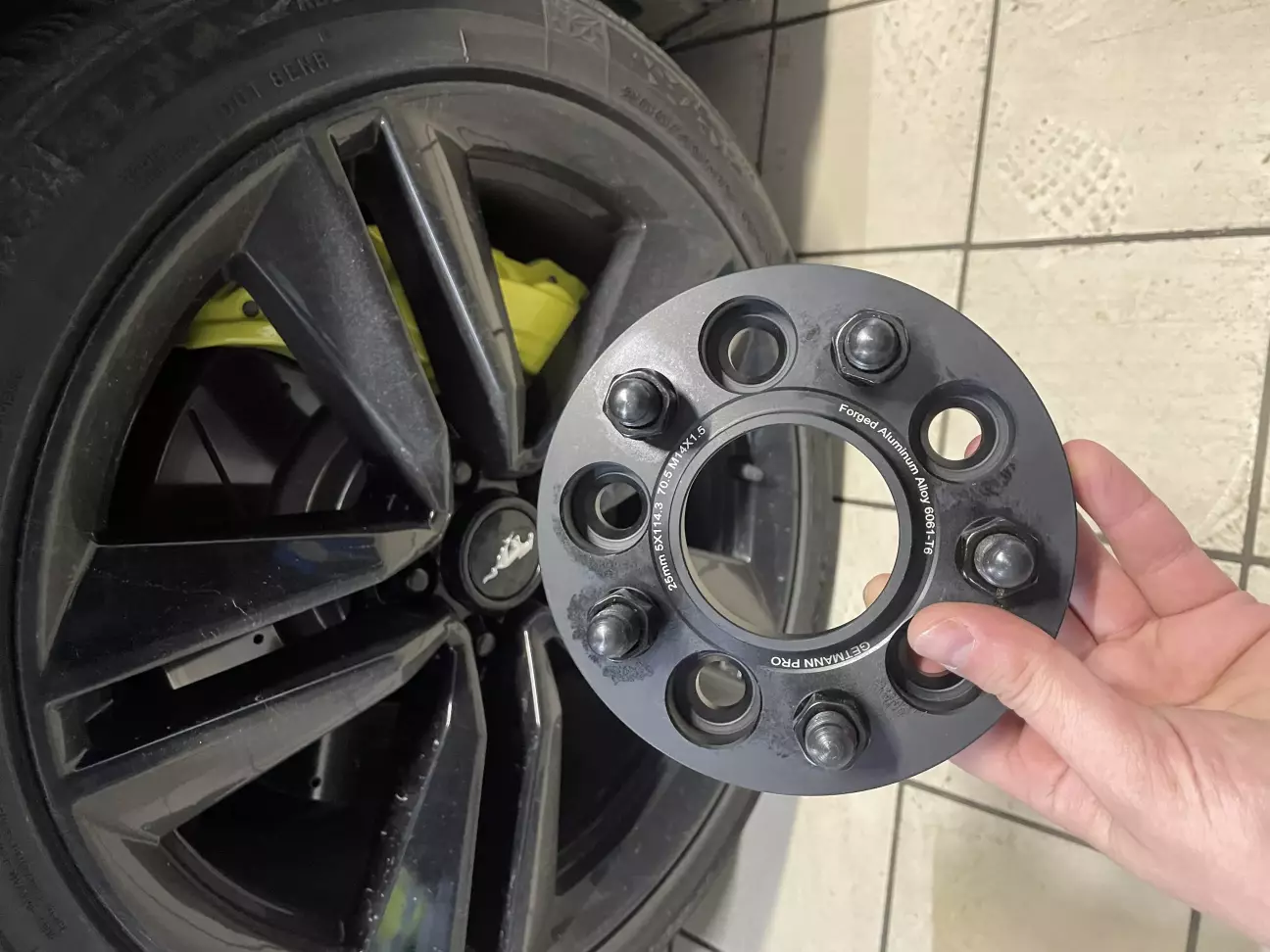 Проставка, а точніше адаптер, власною персоною.