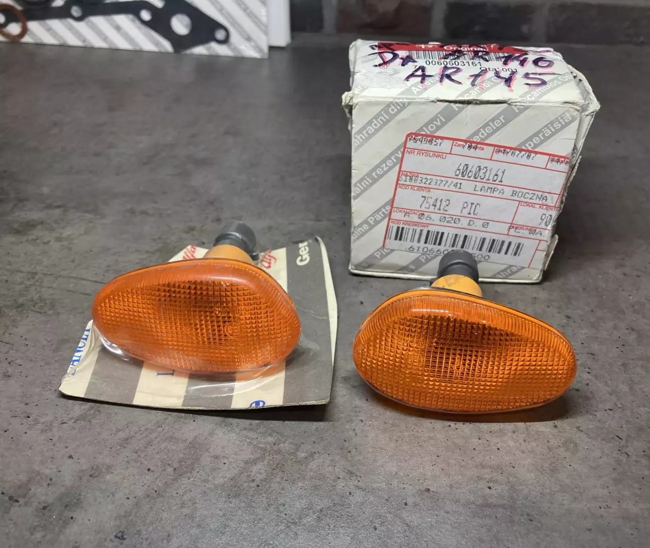 Они подходят на 146, 145, 155 Wide body и на GTV. Именно эти будут для моей 146.