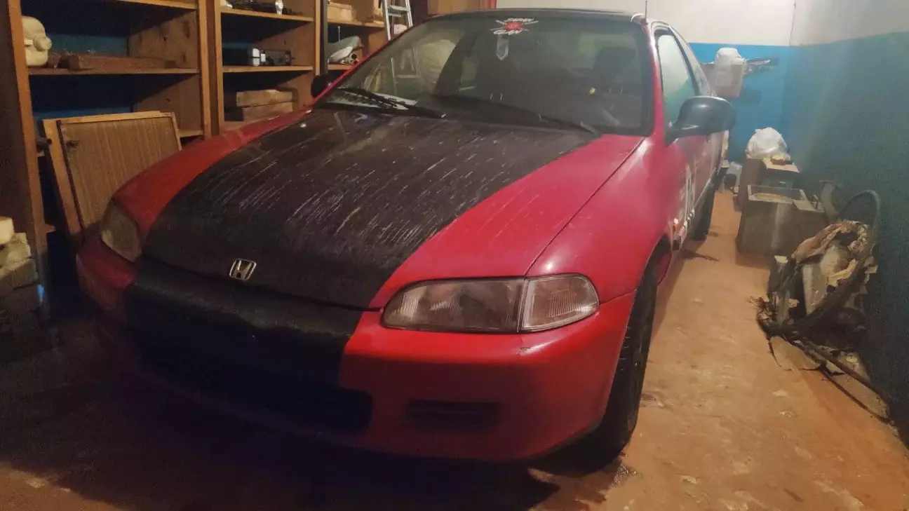 Civic на місці дислокації в Харкові