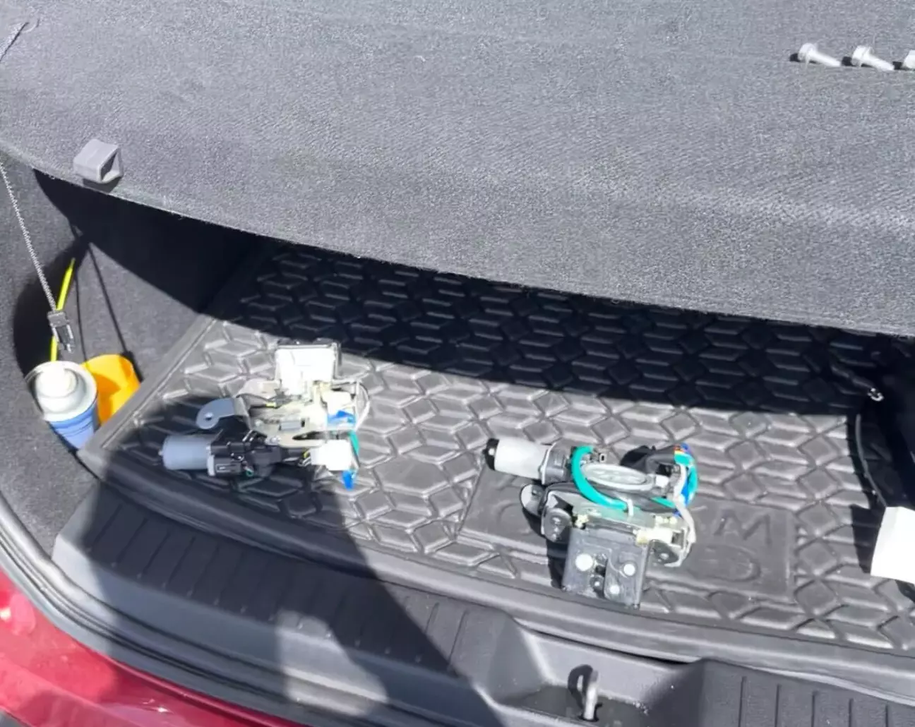 Трошки процесу - зняла старий замок