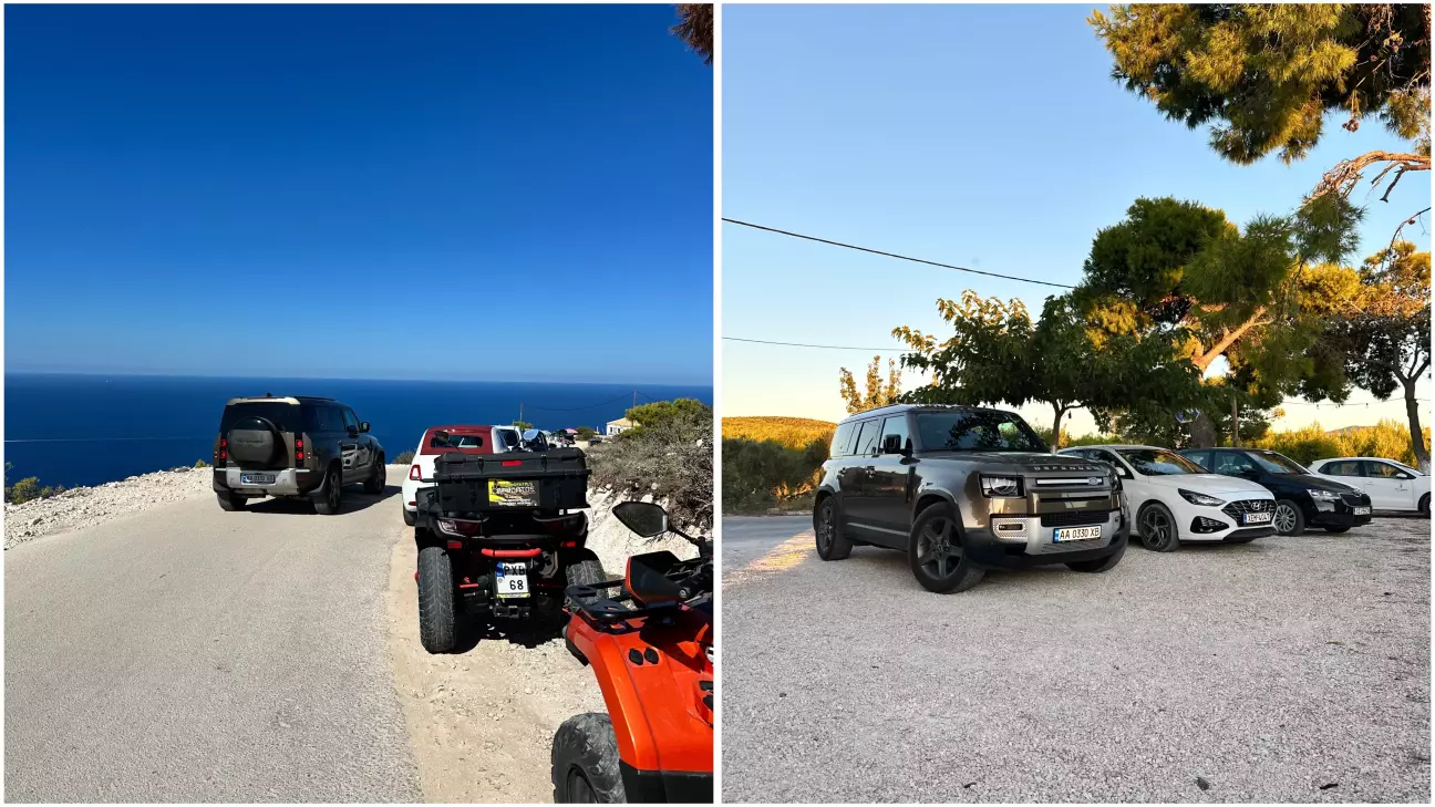 А дороги на Грецьких островах...тривожні чучуть))