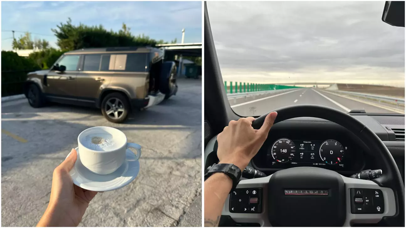 Ранкова кава з коханим і дорогу...додому.