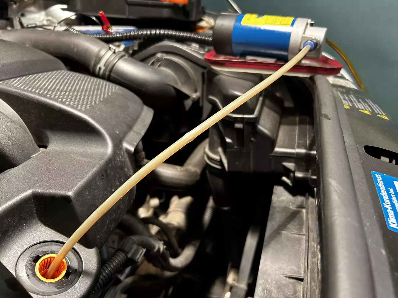 Робота закінчена... більше нема чого відкачувати )