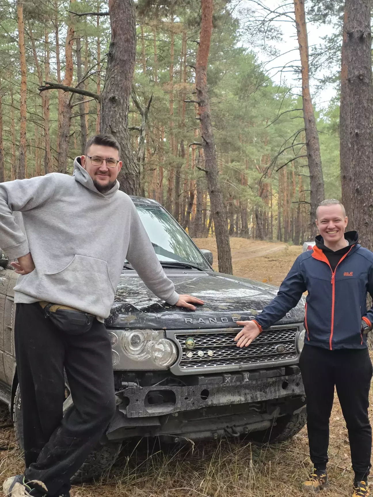 Тут я сфоткався для свого майстра, що тепер у нього є робота