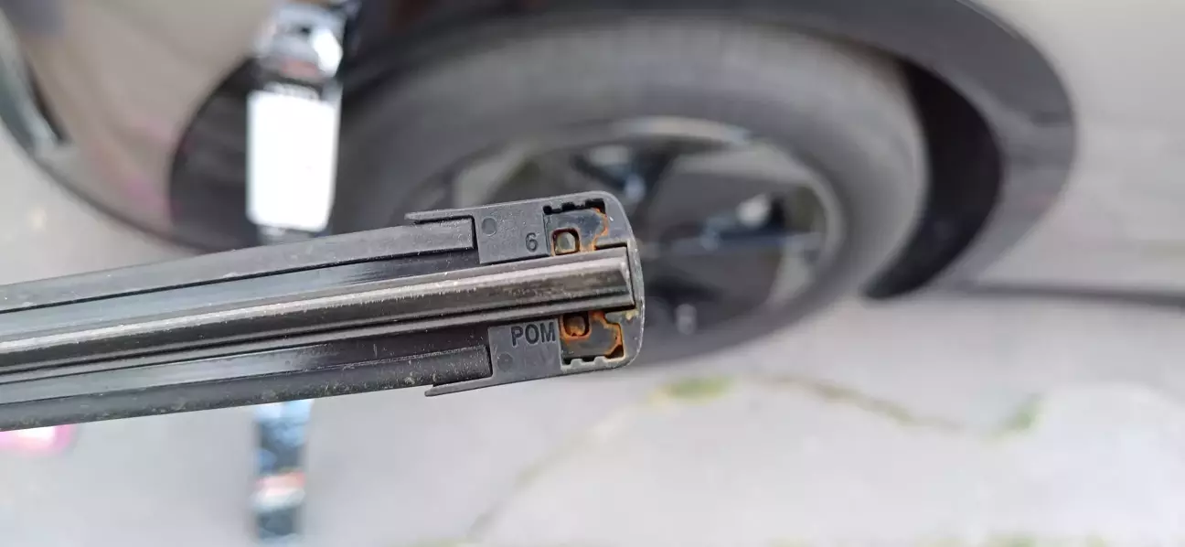 Іржа на оригінальному склочиснику