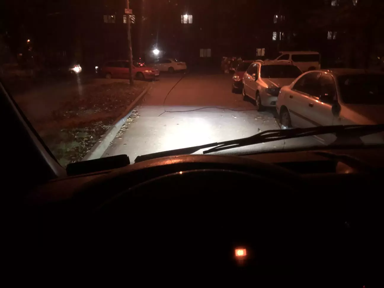 Тільки туманки ще не налаштовані.