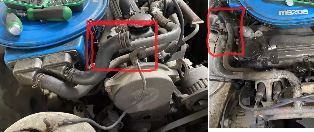 Розташування трубок підігріву , щоб не забути