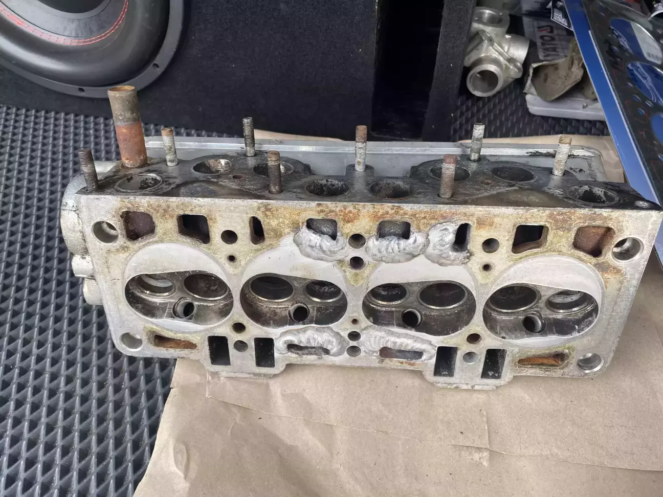 Так вот підварили у місцях де погризло гбц