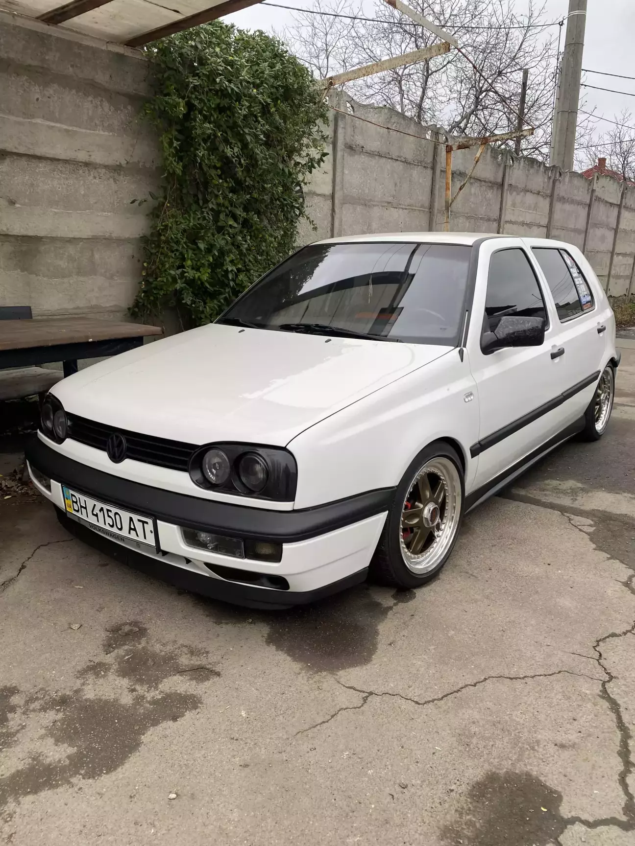 Машинка обслужена и едет в гараж на зимовку