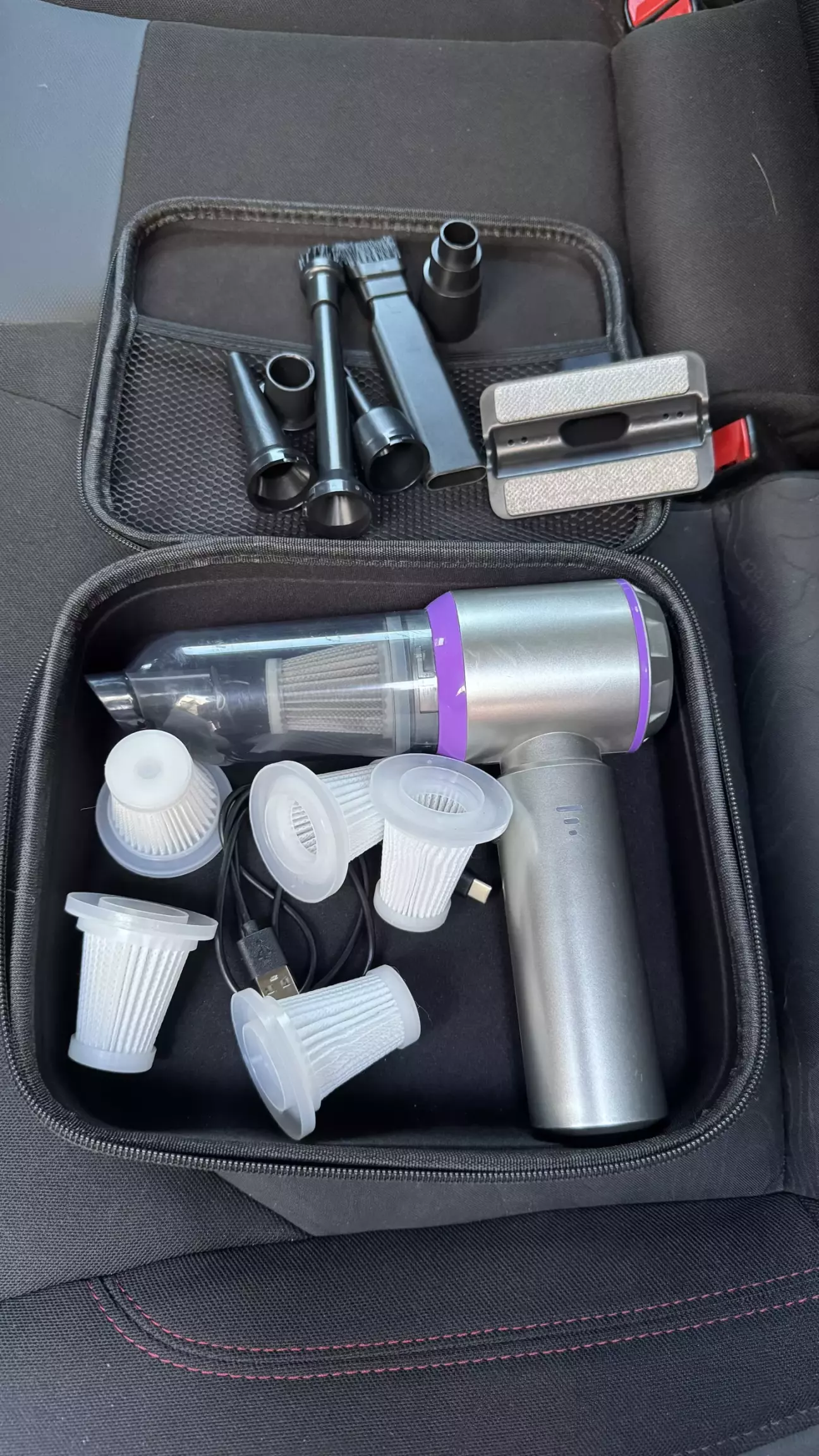 Окремо докупив фільтри, які можна мити