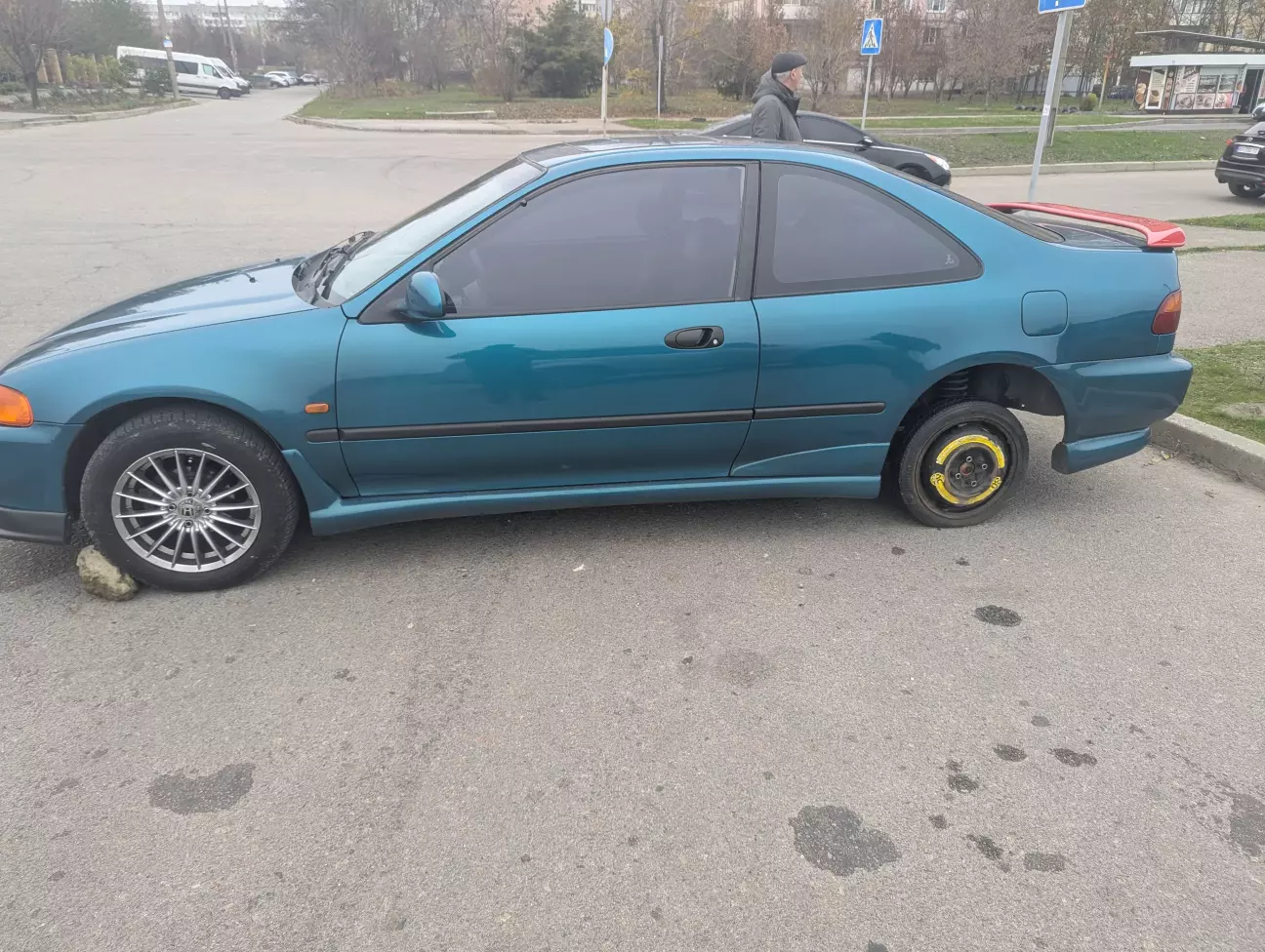 Костиль вперше в житті накинув, до речі, посміявся