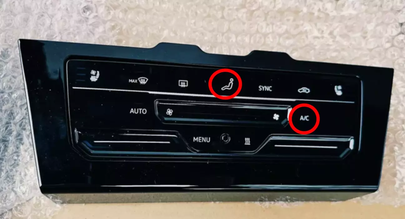 Європейська версія сенсорної панелі