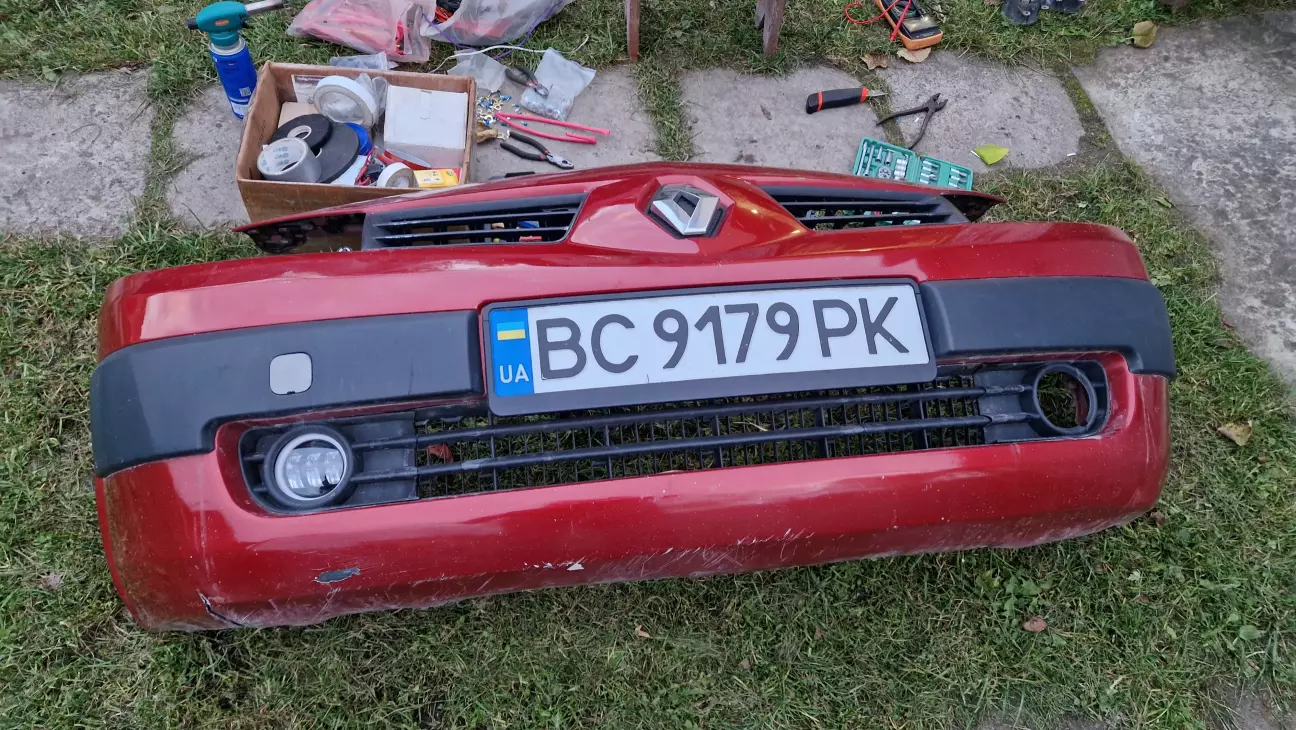 Встановлюб птф+проводка для габаритів