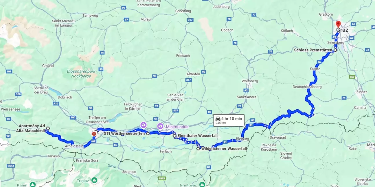 наші пересування в 5й день подорожі