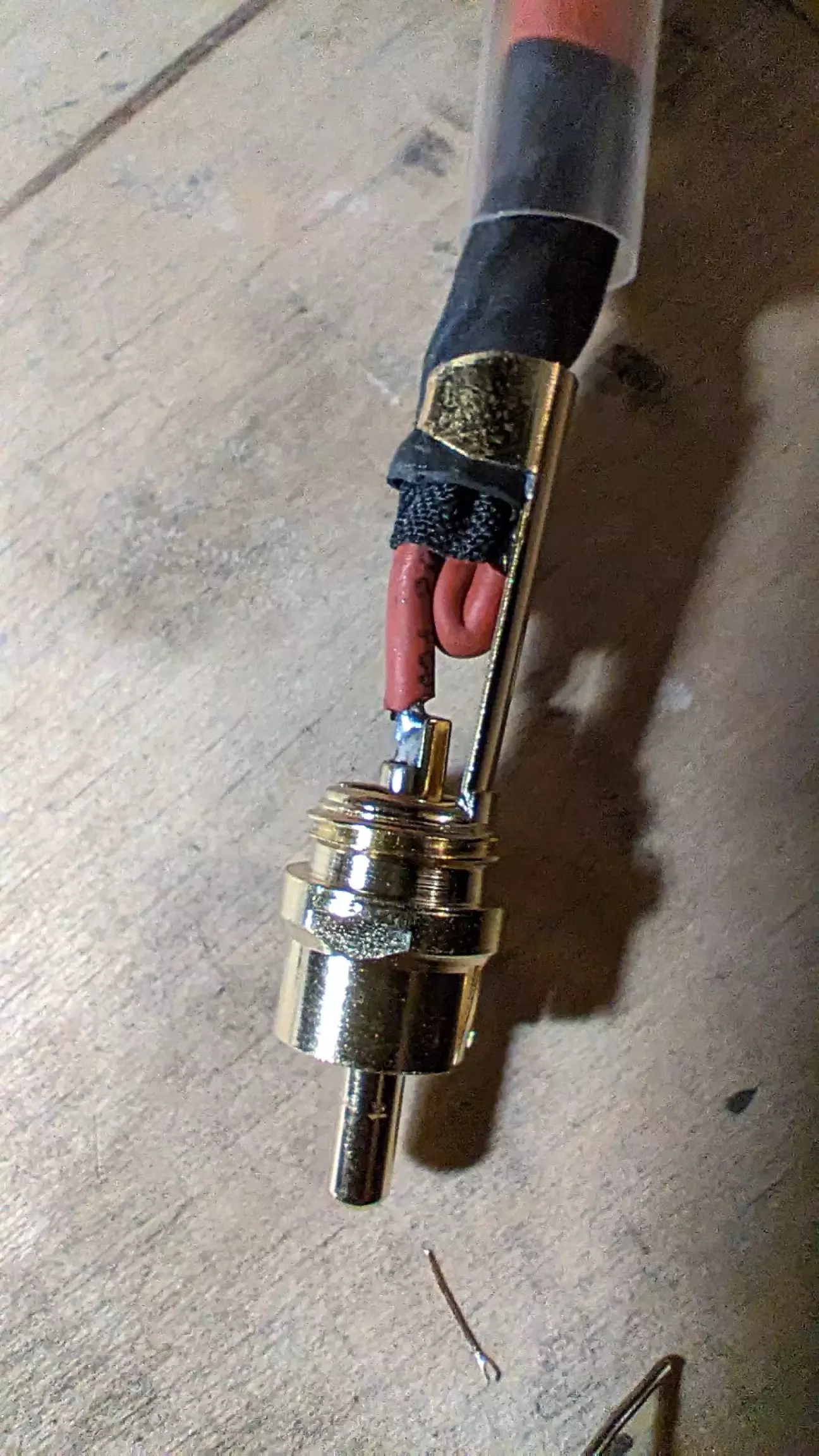 Прогрів дротів на вініловому тракті ))