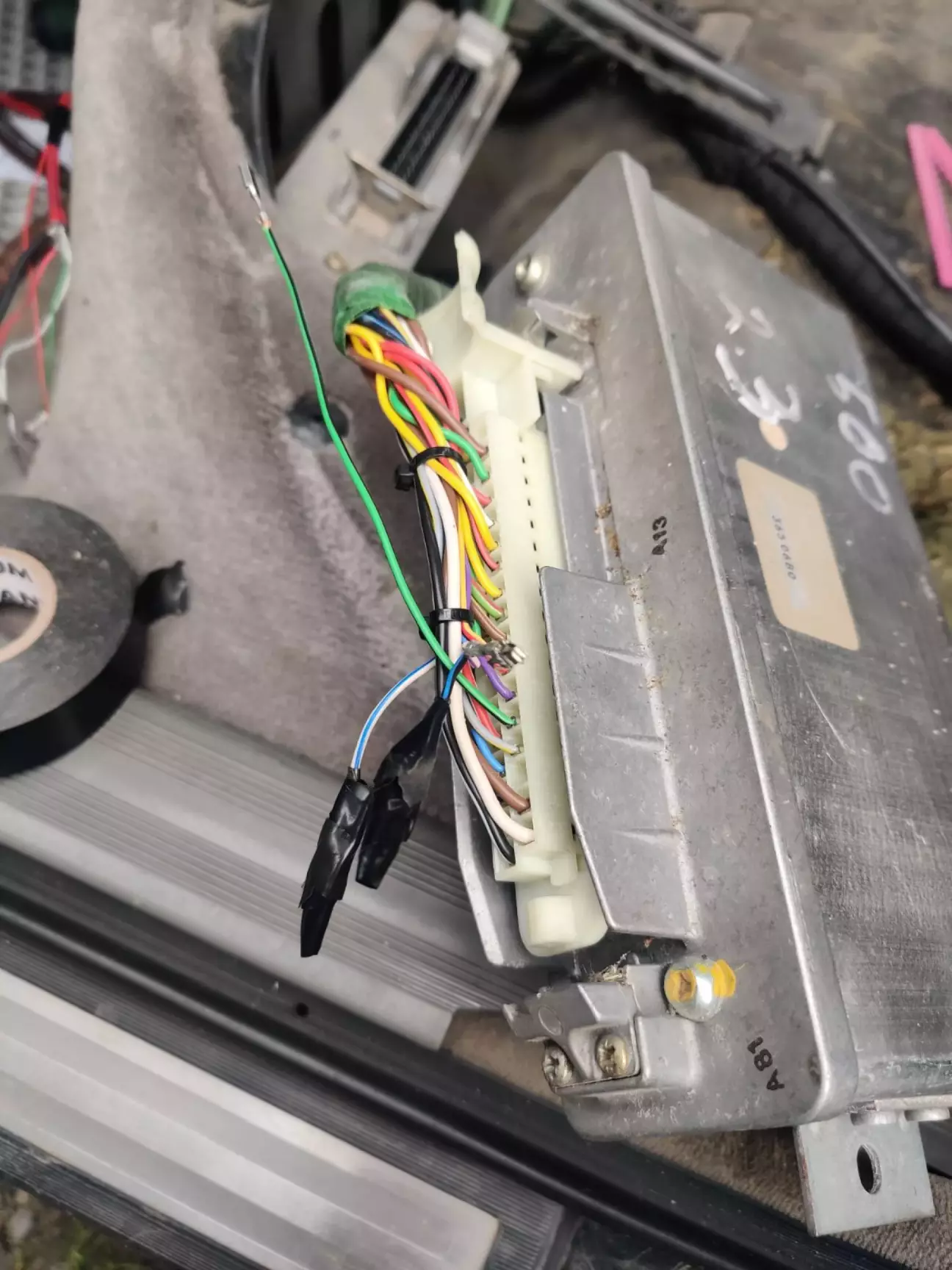 Провіряю чи блок буде працювати на авто