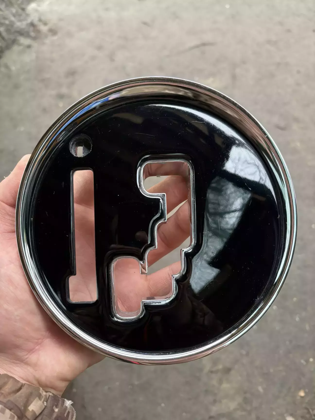 Чисто зверху пробіг аби дати блиск