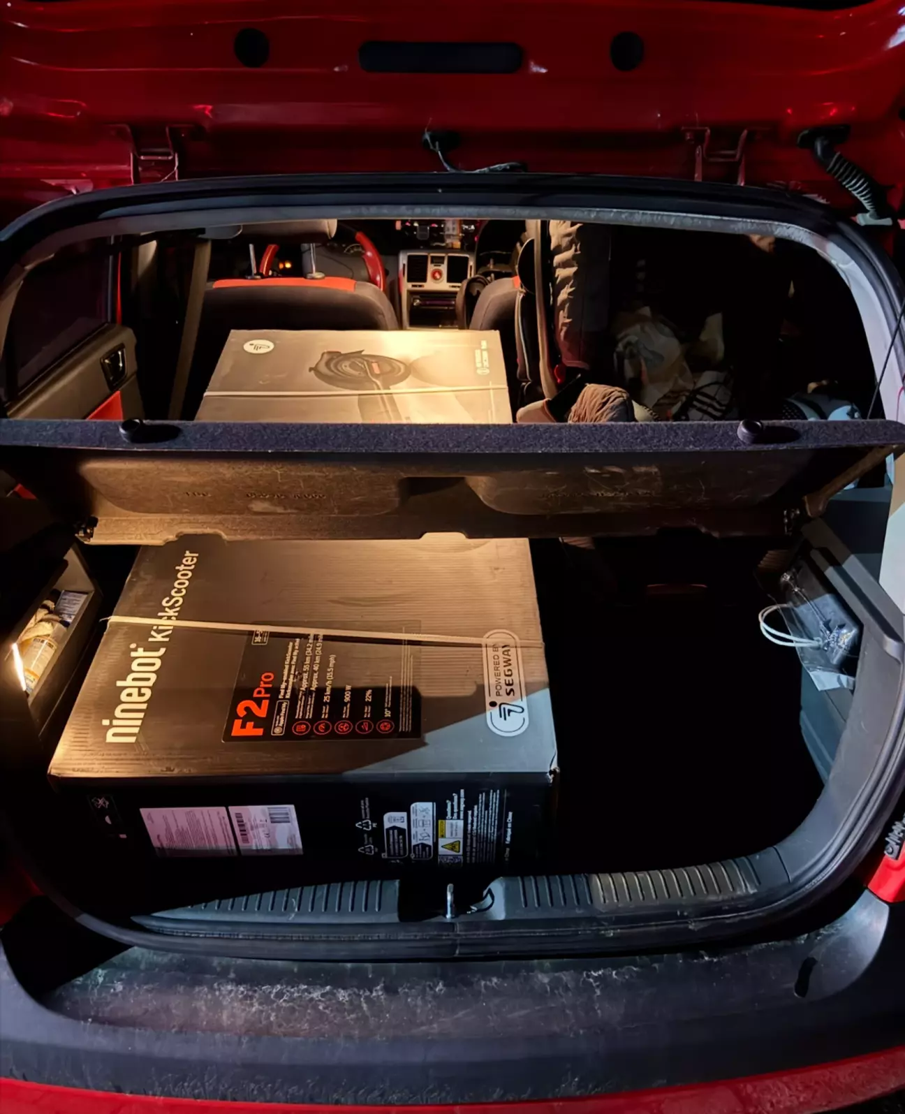 Треба забрати з пошти якусь чималу коробку - легко…