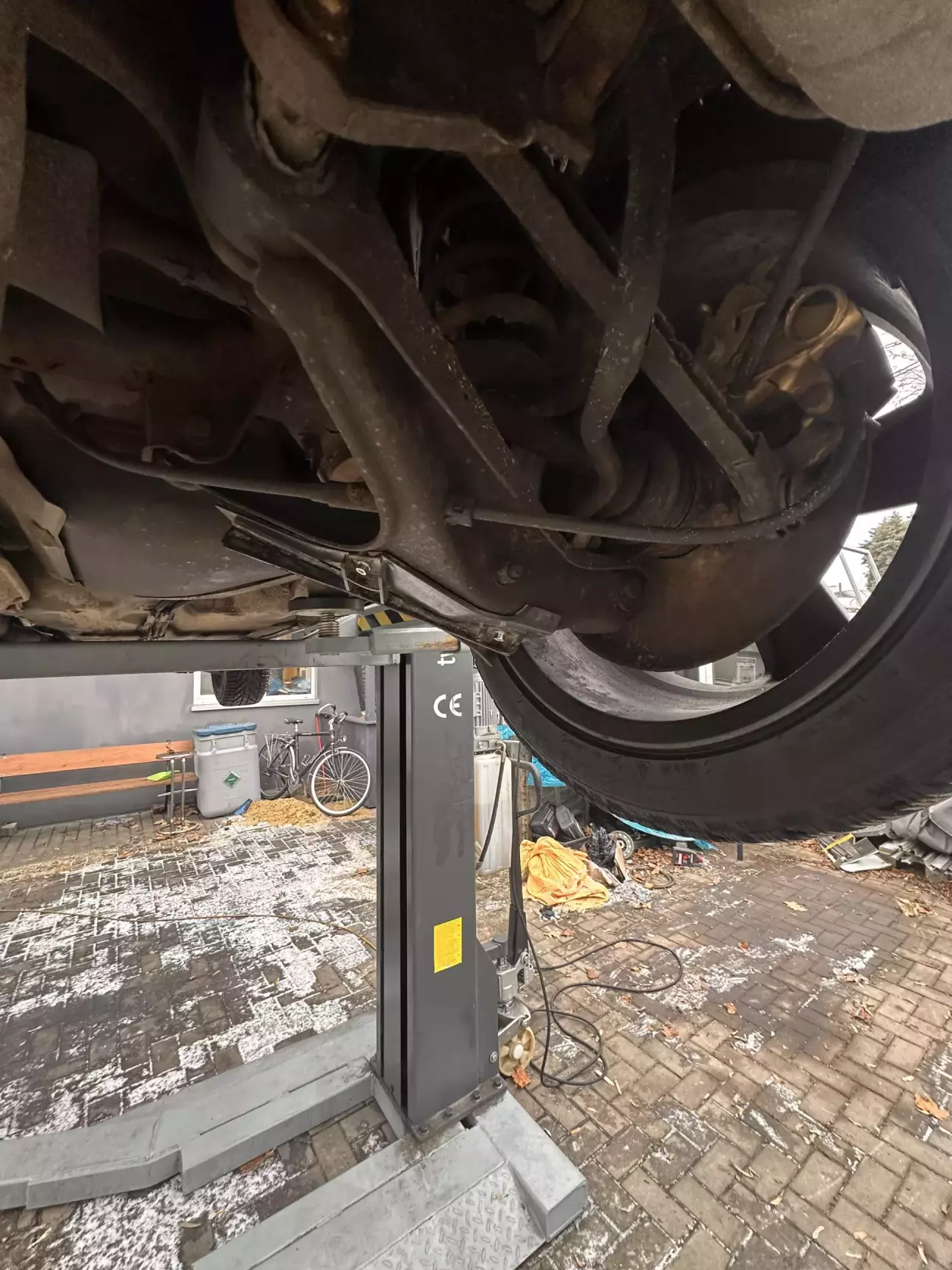 Вид ззаду авто