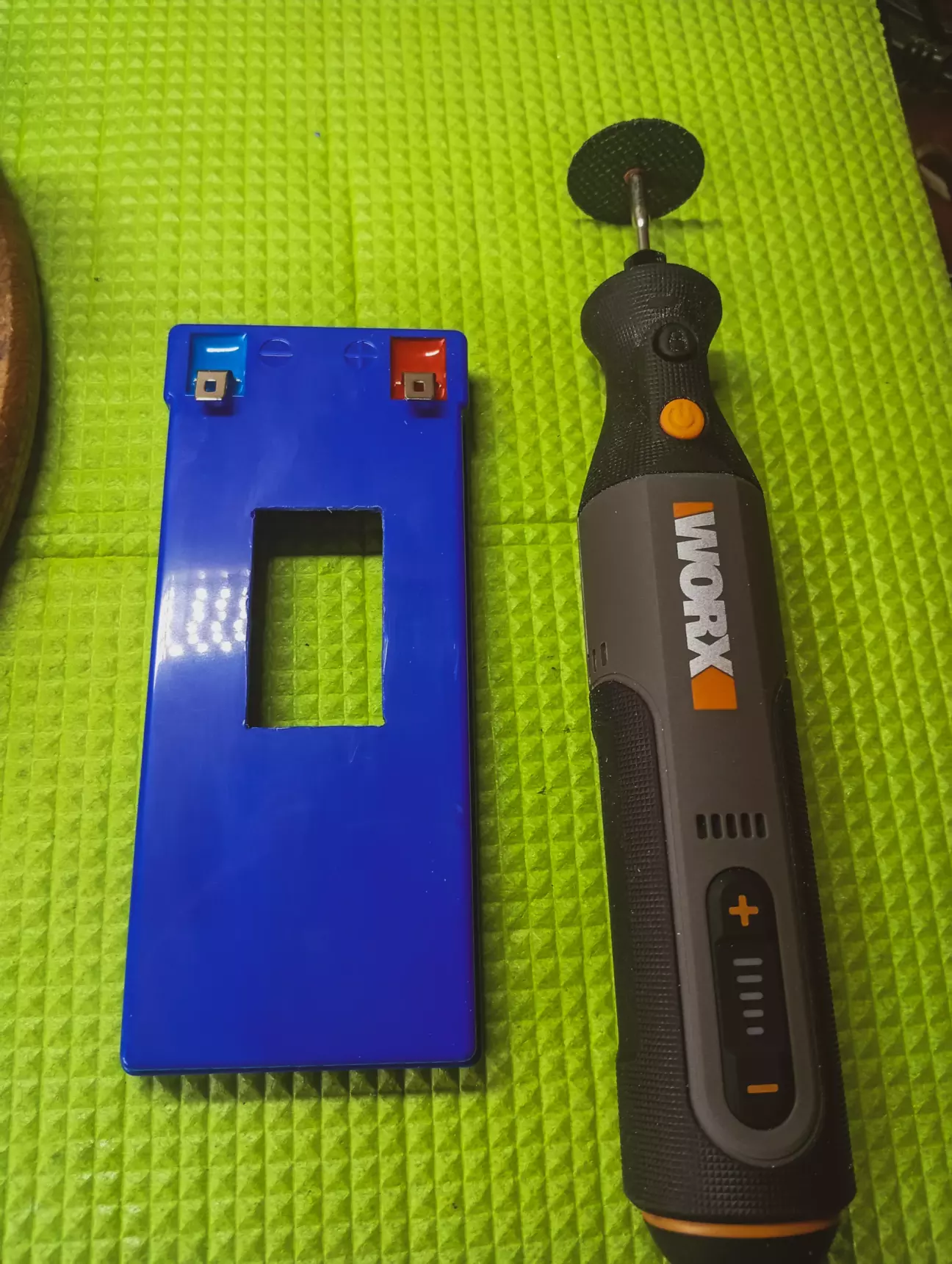 Монтаж на передню панель