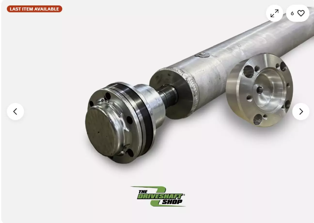 Новий полешений алюмінієвий кардан DSS Driveshaft