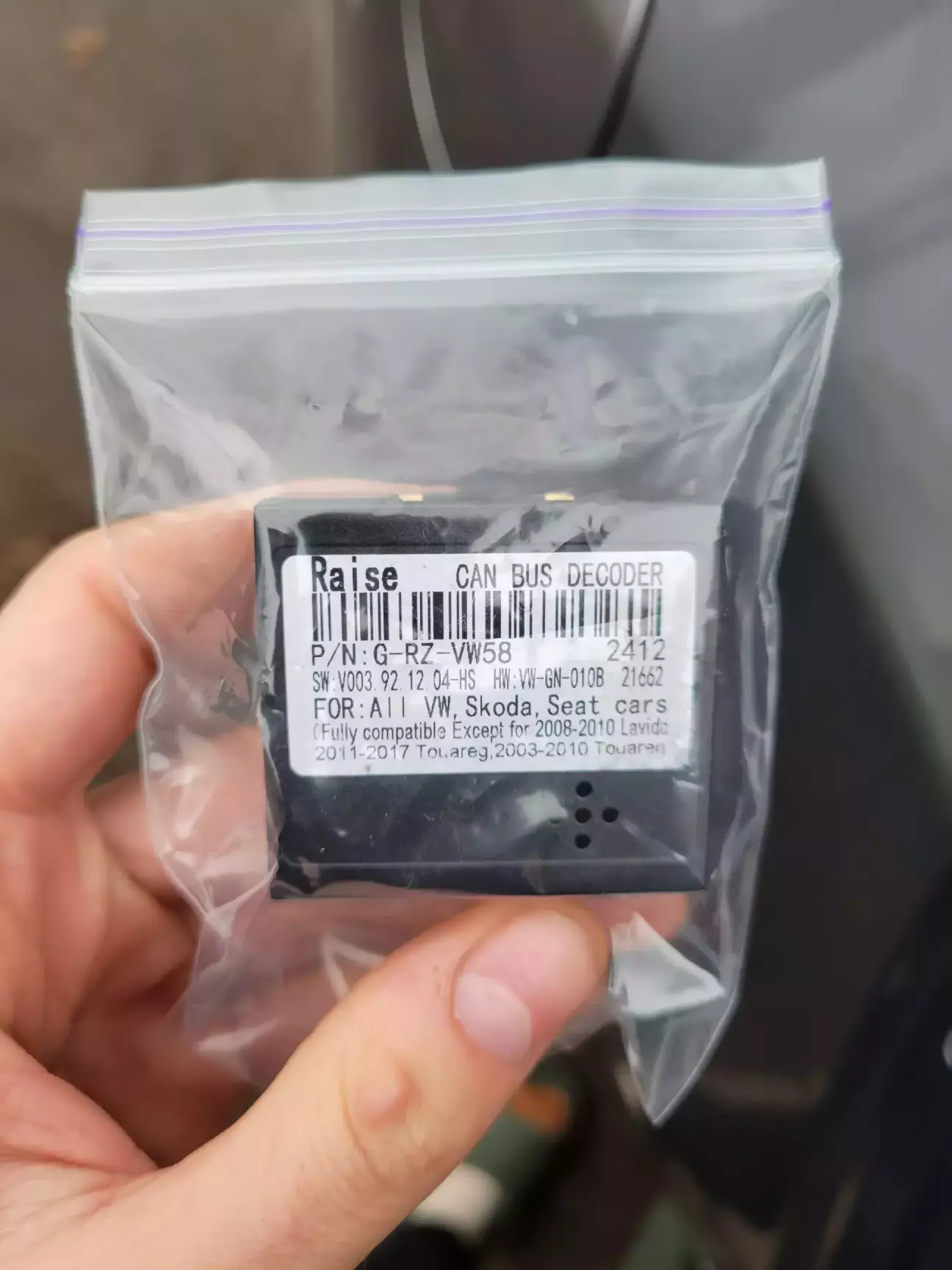 Canbus, працює ок