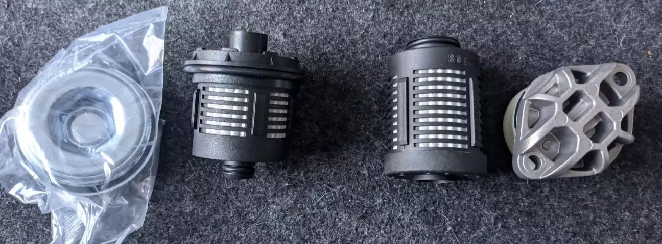 Порівняння фільтрів: зліва - gen II, справа - gen IV