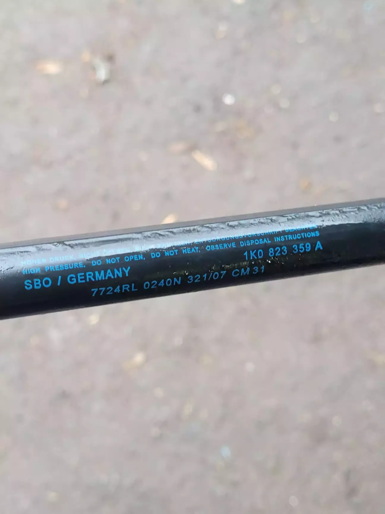 Ця модель стояла на авто. Мабуть рідний