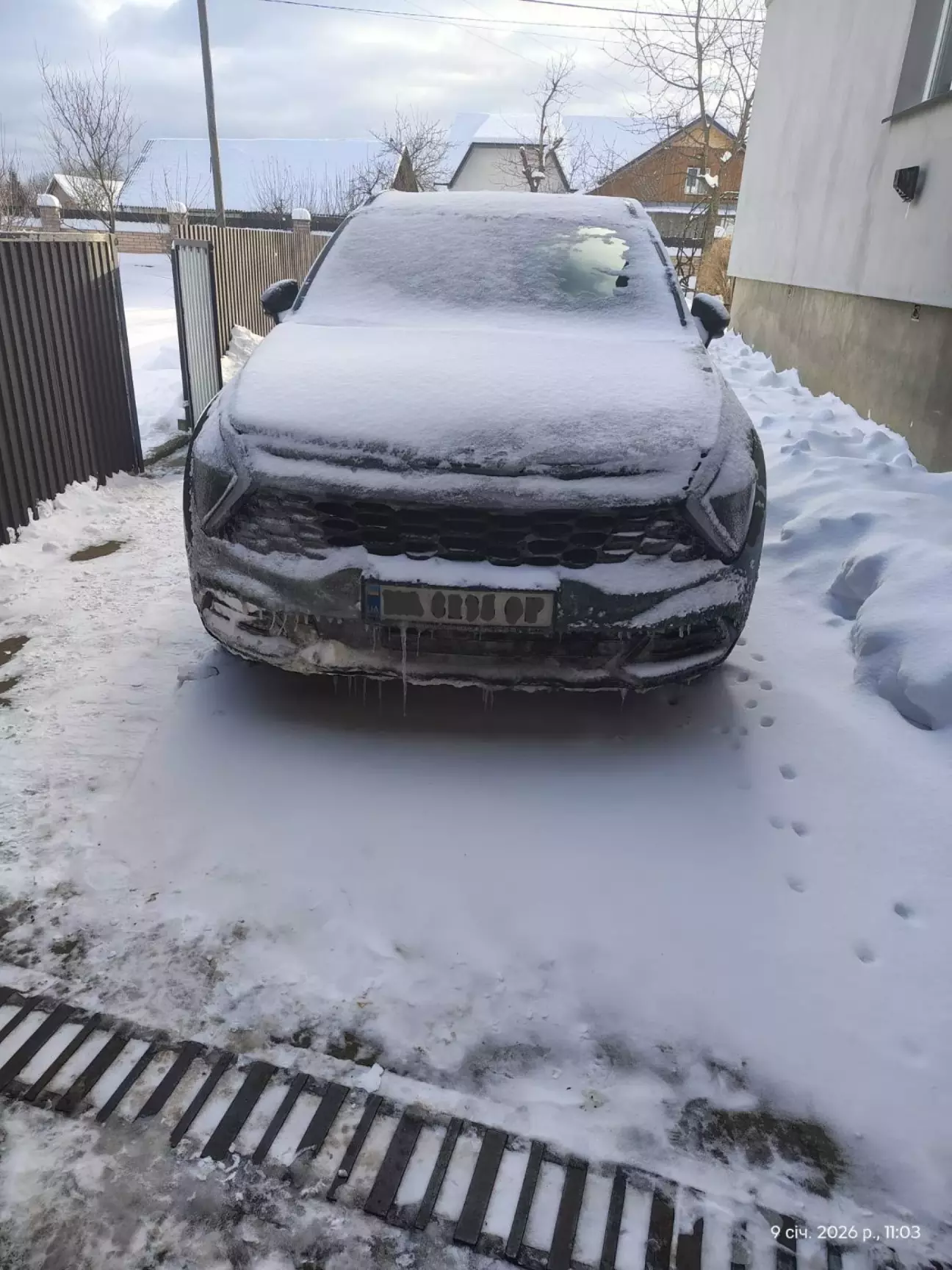 Такою машинка була після траси