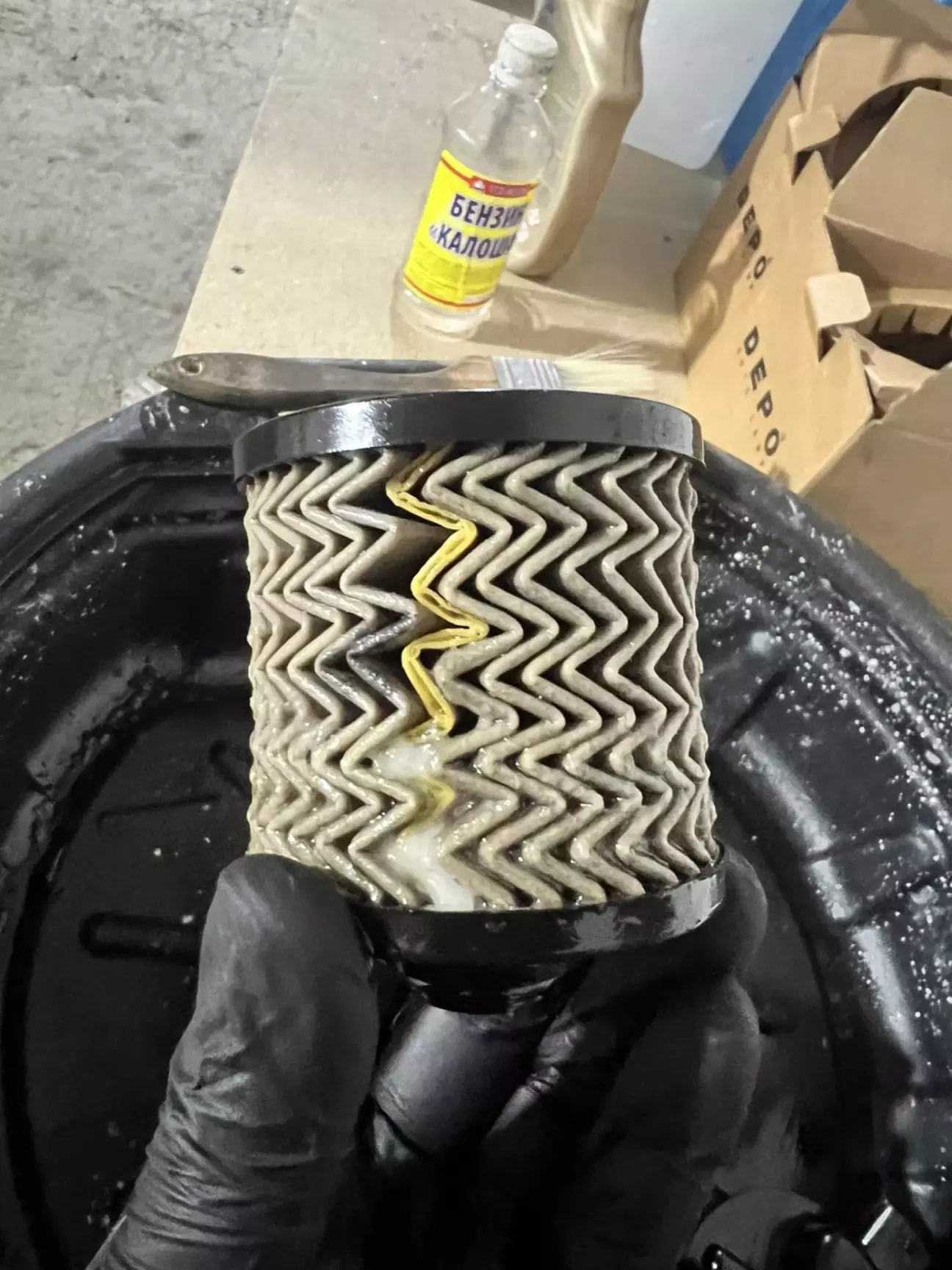 Стан паливного фільтру!