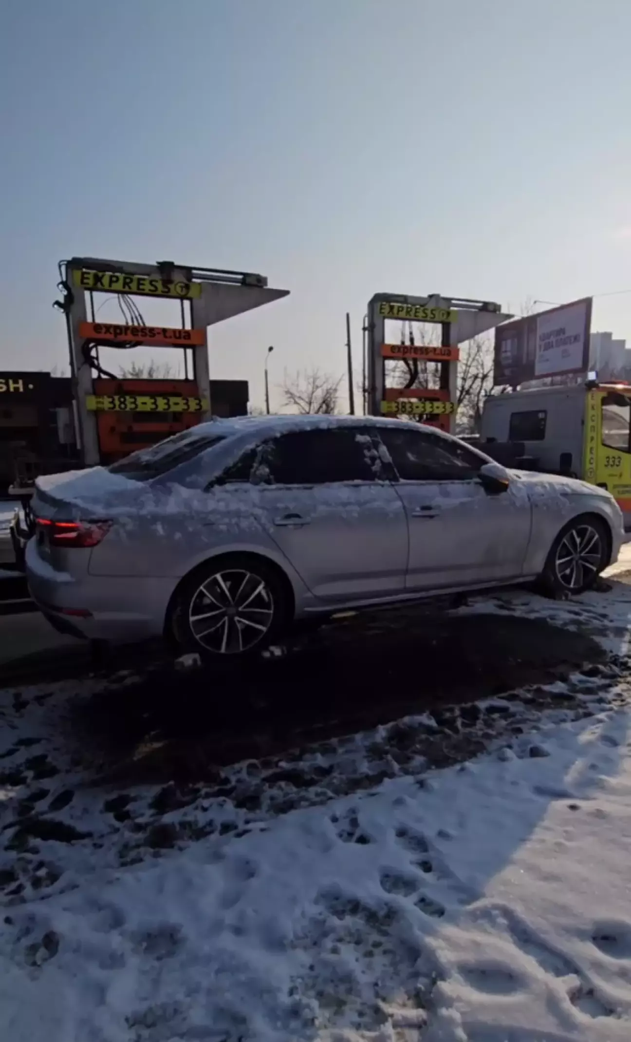 На наступний день їдемо назад в сервіс