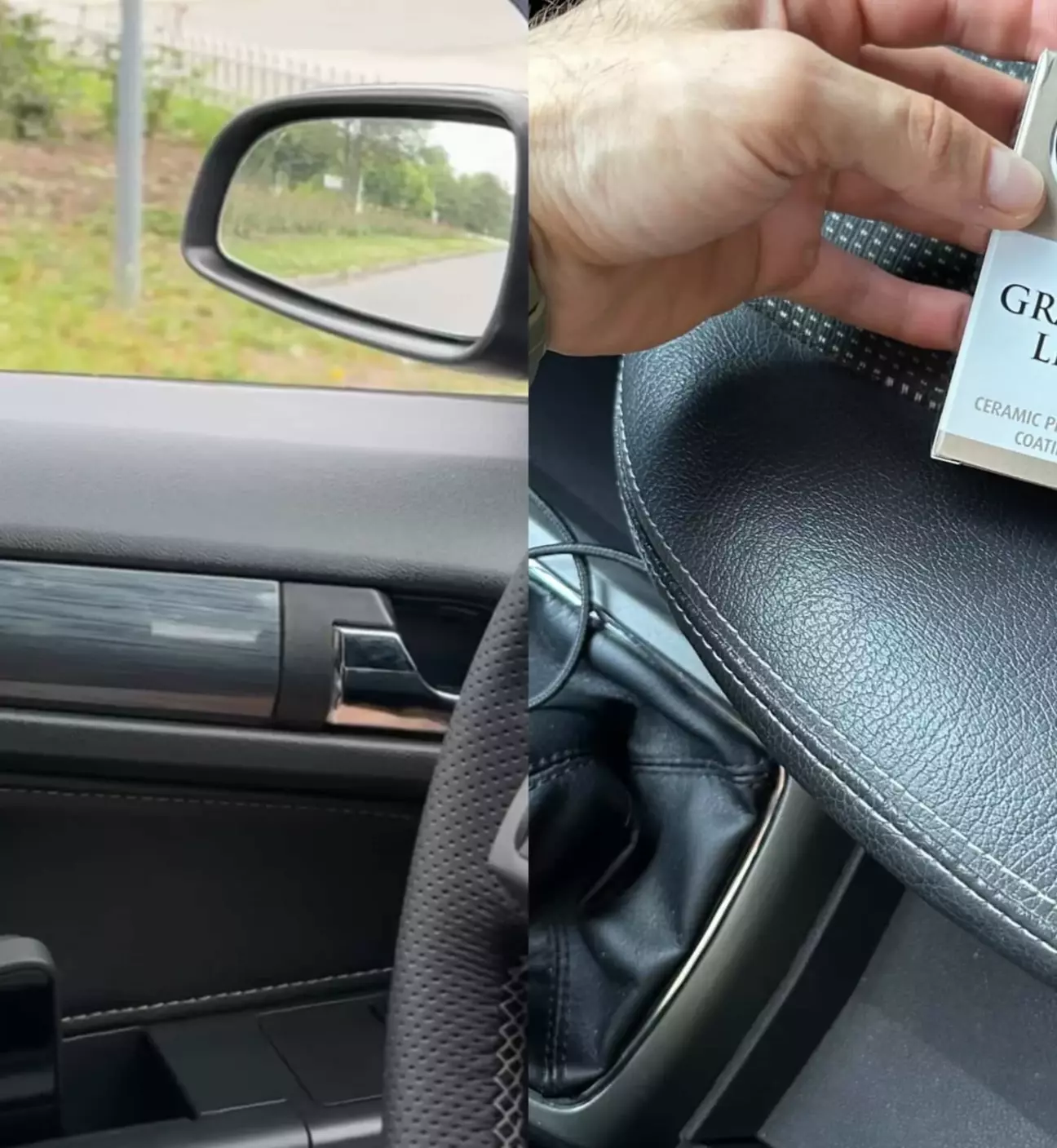 Нитка в колір нитки салону, так сказати)