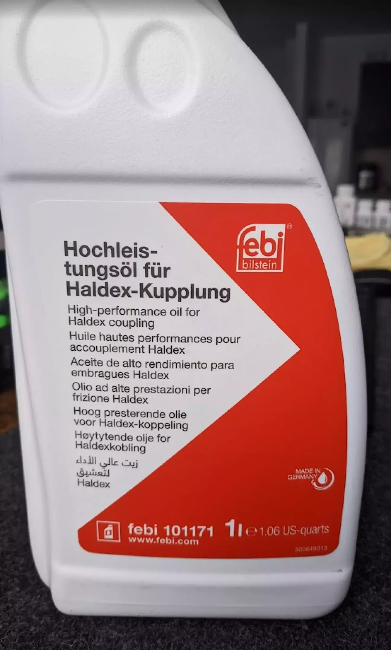 Олива Febi 101171 - 1л. (VAG G 055 175 A2)