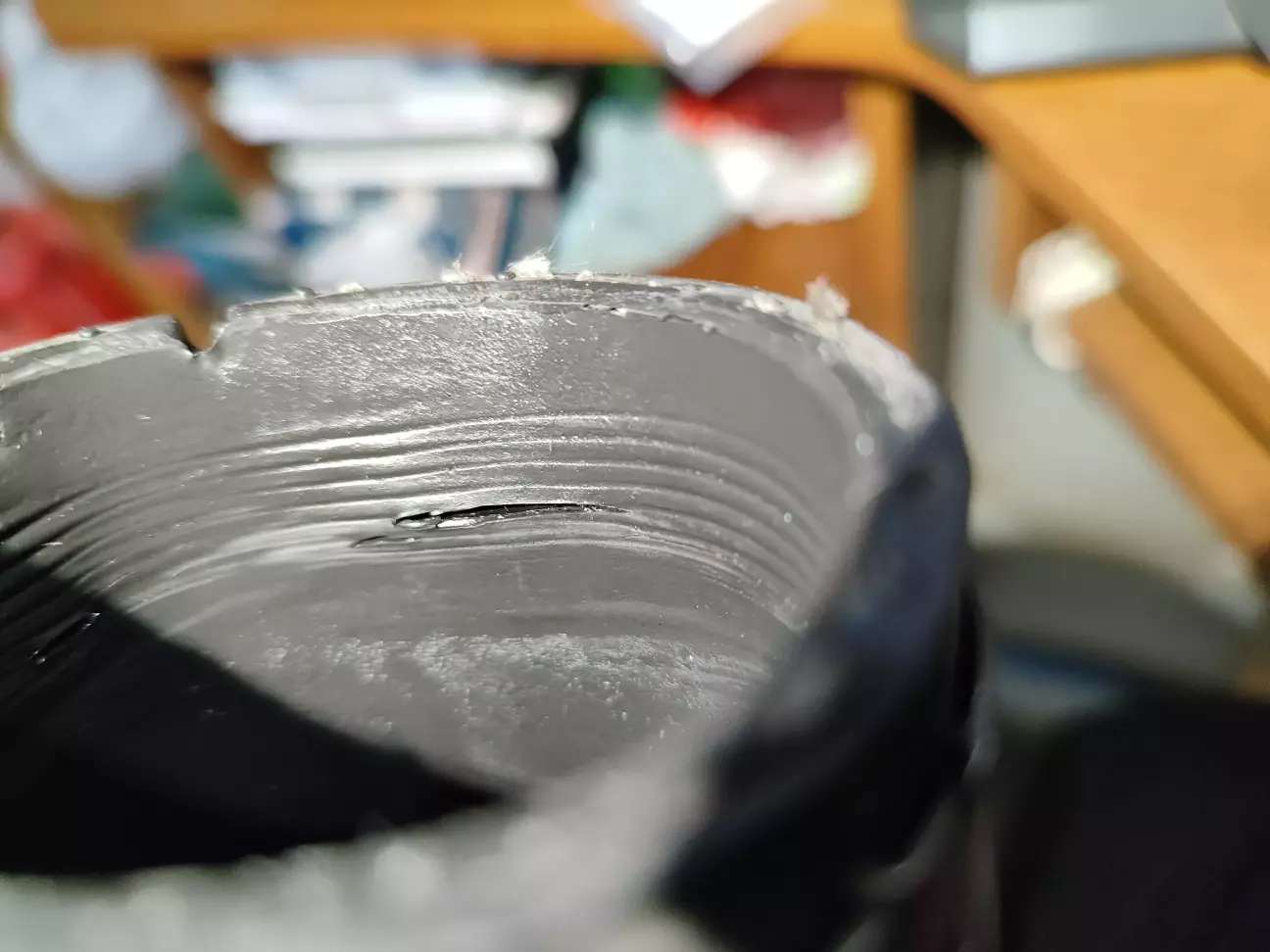 місце де було підтікання мастила