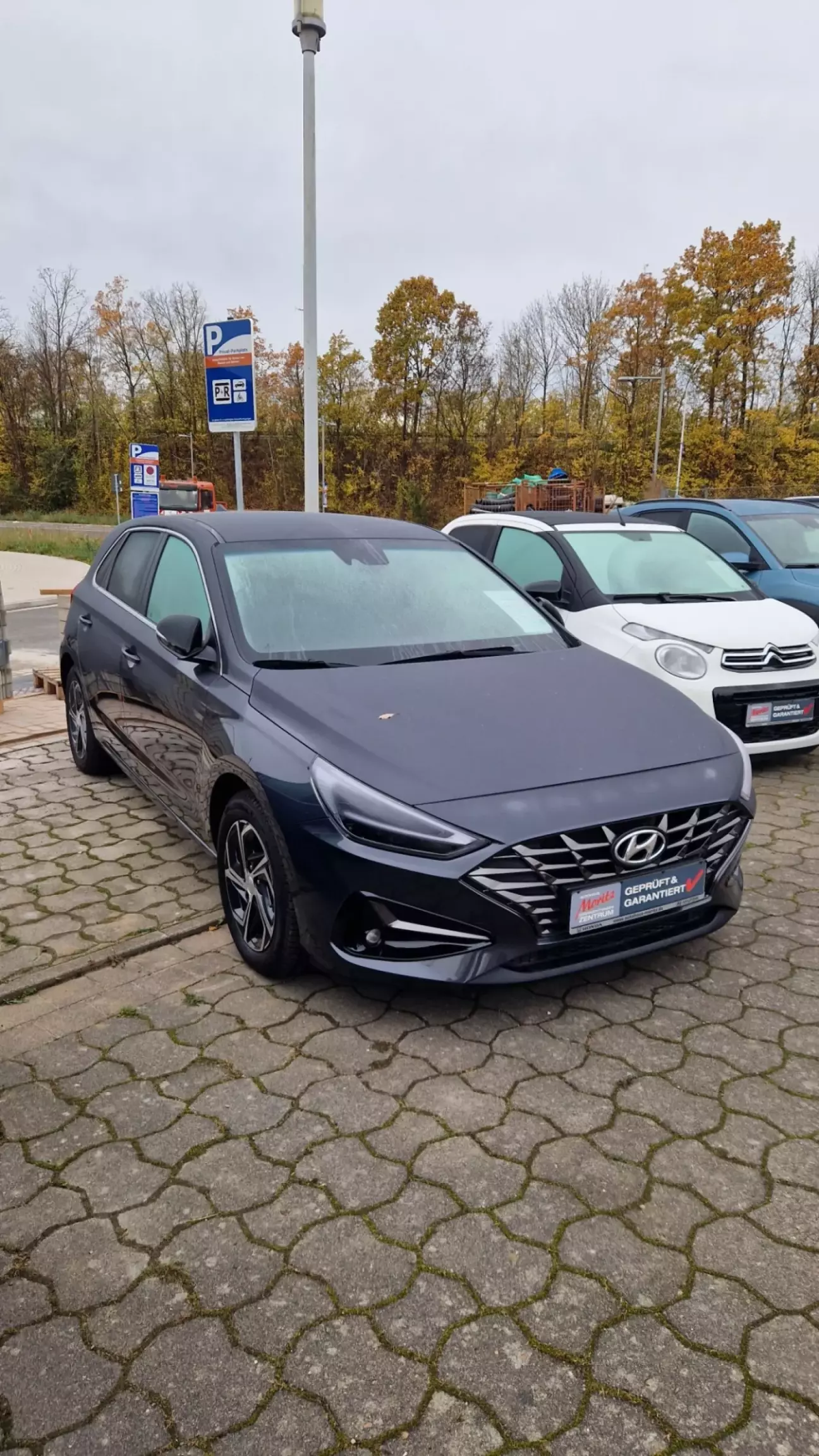 Германия, площадка с б.у. авто)