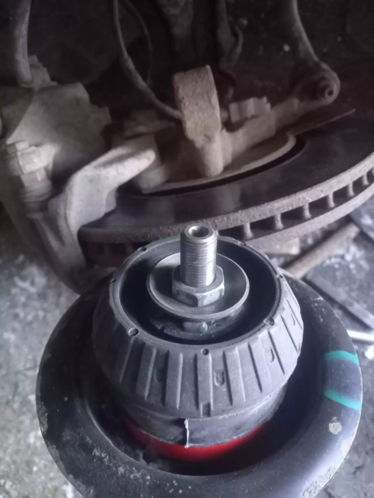 Проставку +20мм пока решил оставить