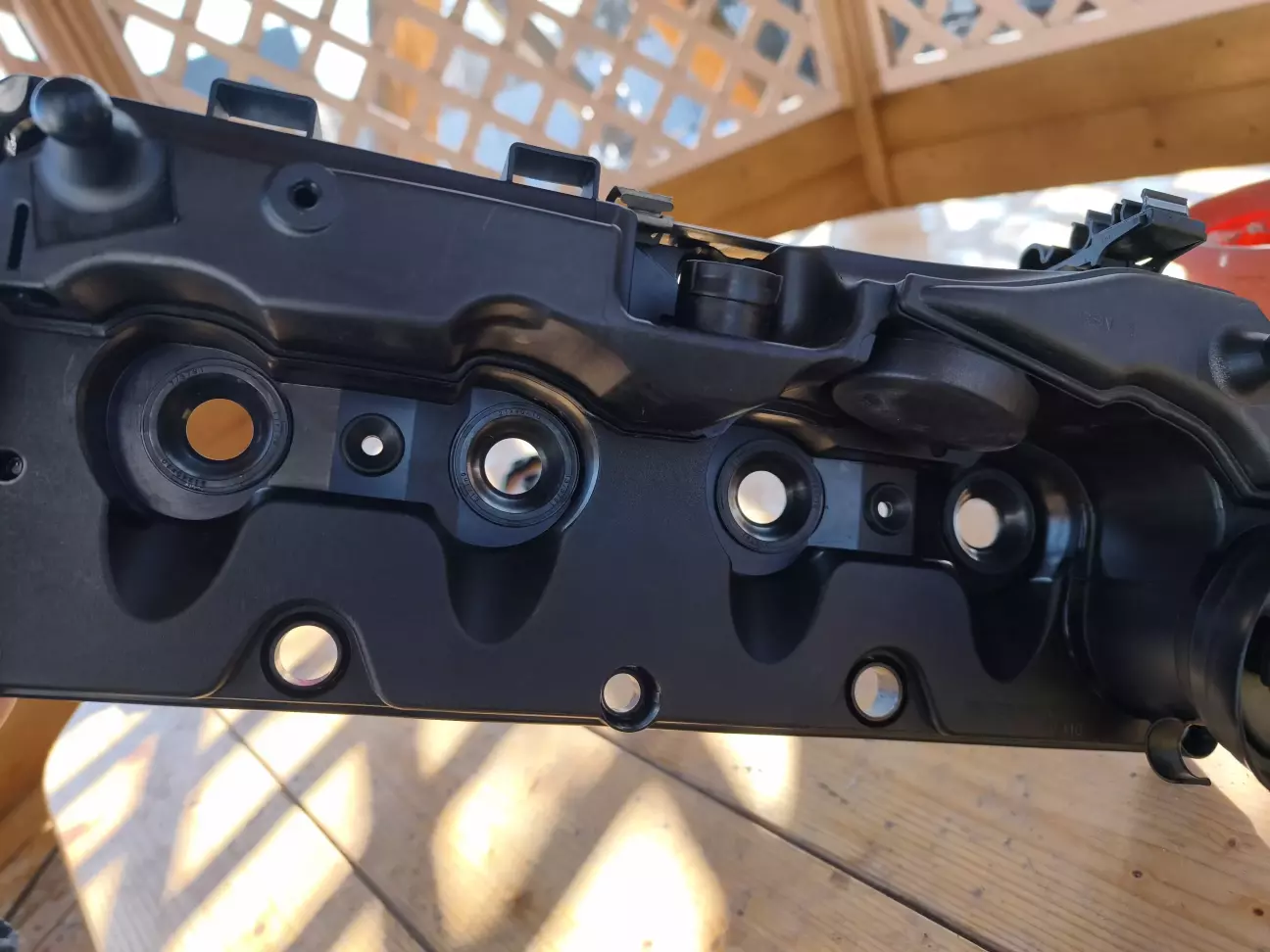 Сальники форсунок та болтів на своєму місці