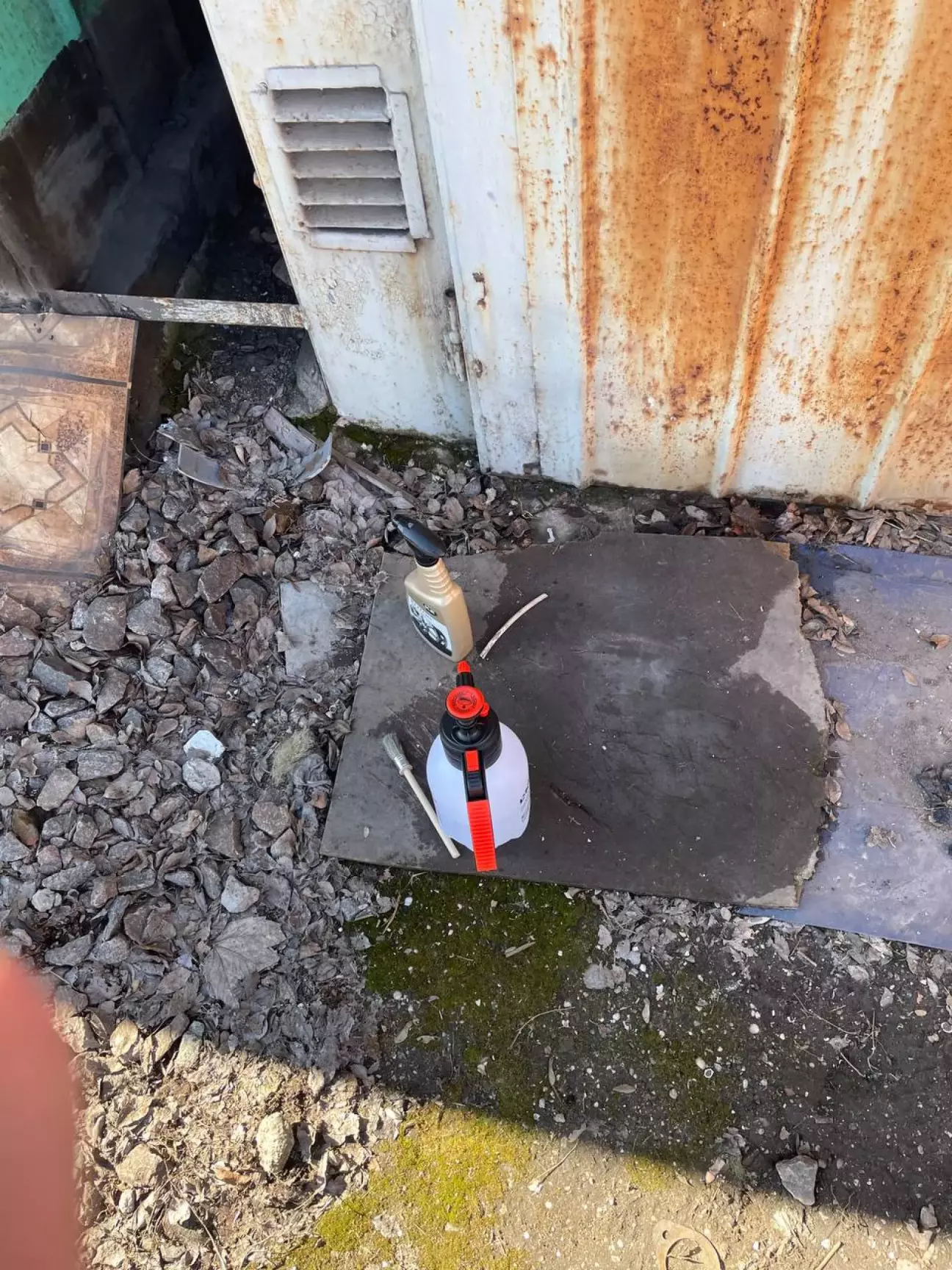 опрыскиватель и ротон моем диски и красим дальше