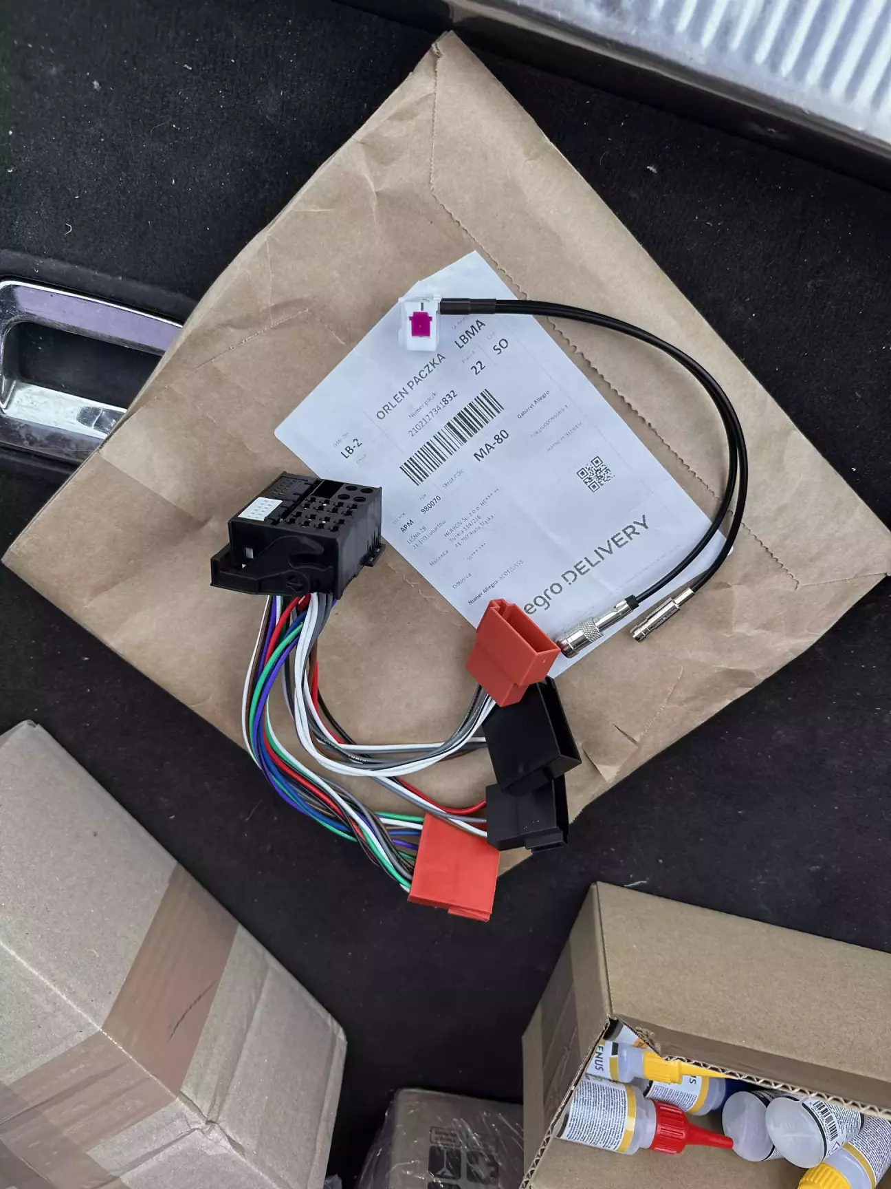 Квадлок та перехідник на радіо