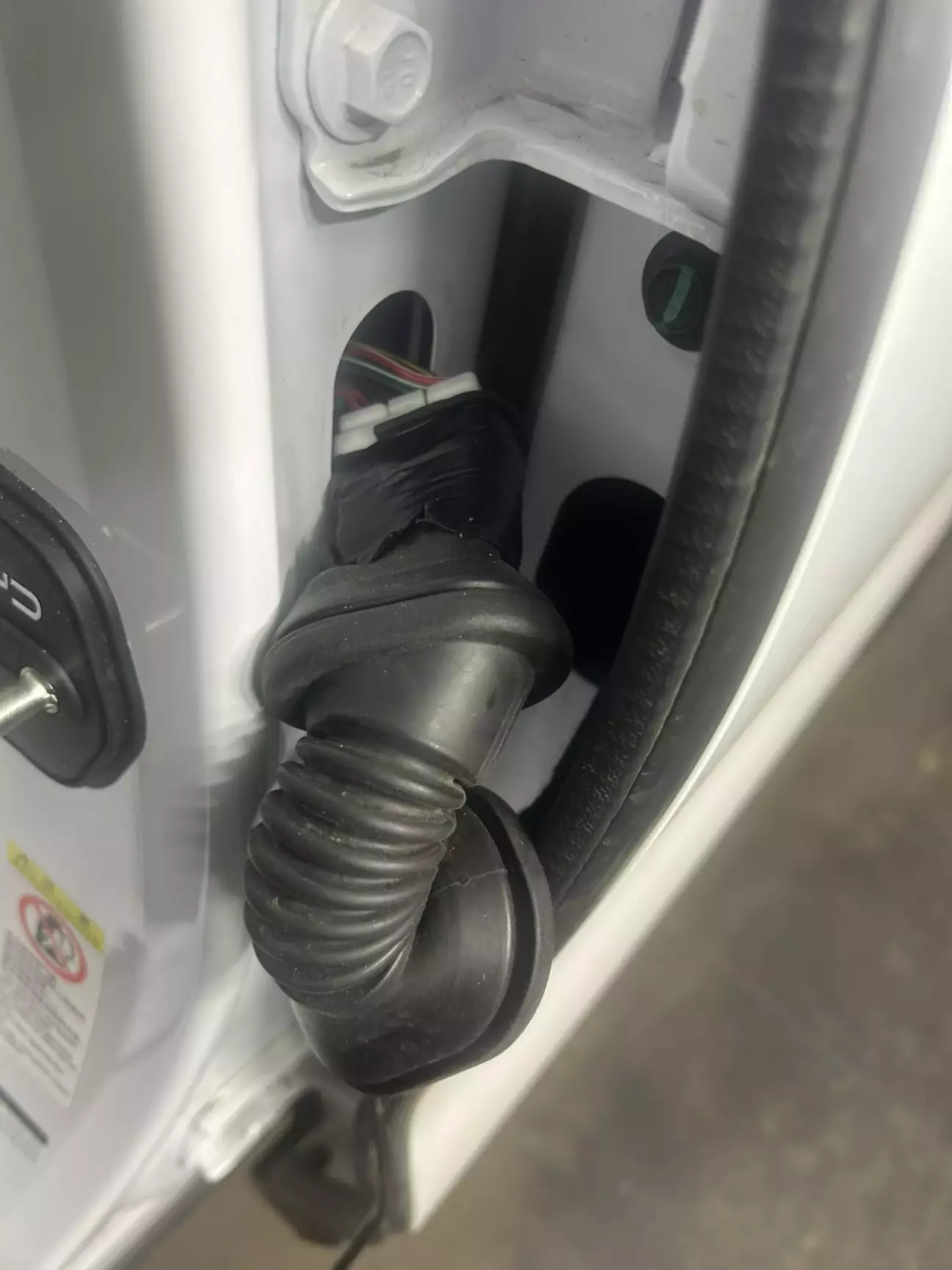 з'єднувальна гофра задніх дверей