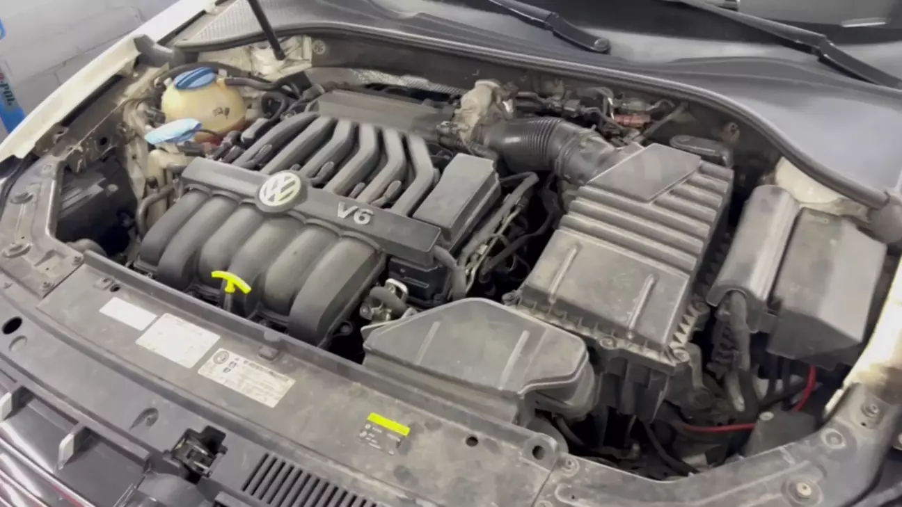 Двигун 3.6 (vr6) на 280 кінських сил