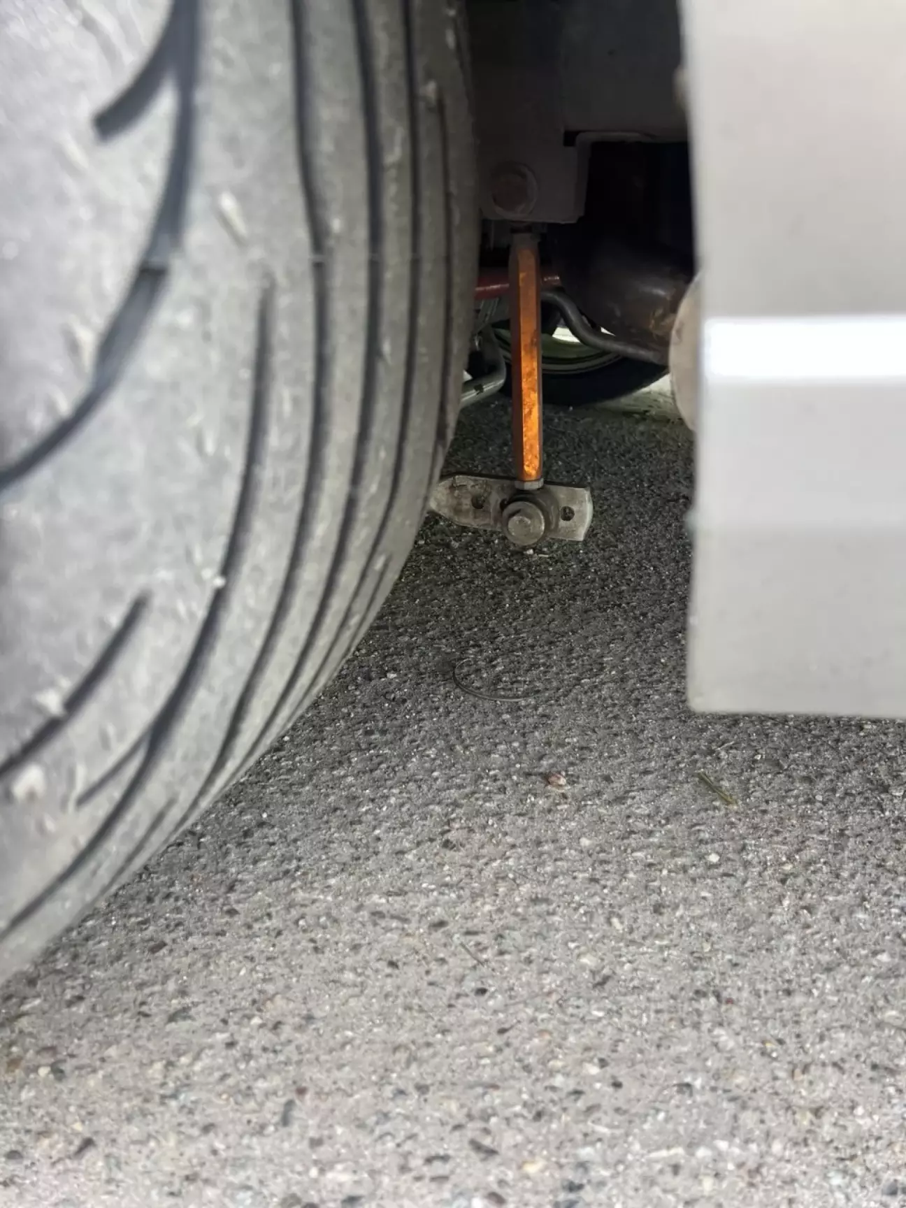 Задня стаба яку треба перестивити в більш жорстке положення наступного разу