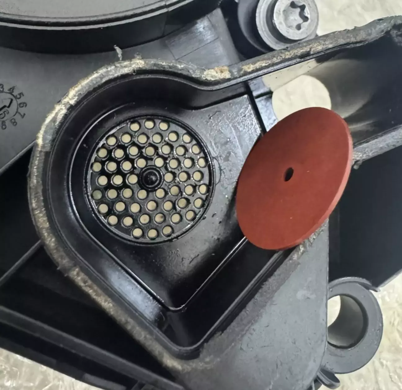 Клапан 1 (отвори прикриті червоною гумкою)