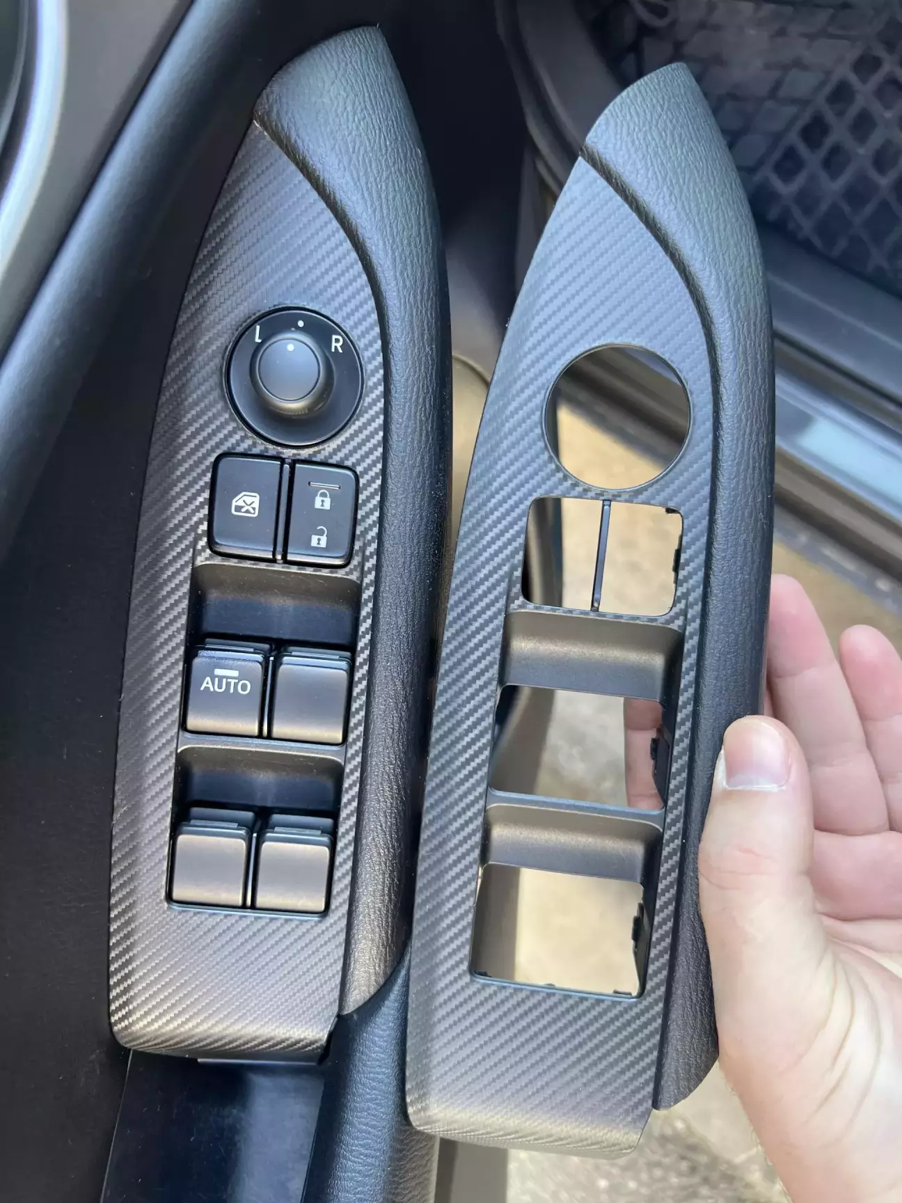 Нова накладка на своєму місці.