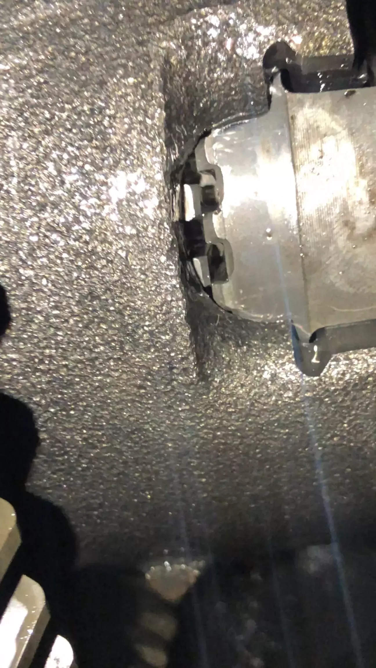 На фото видно як недовмикаються шестерні