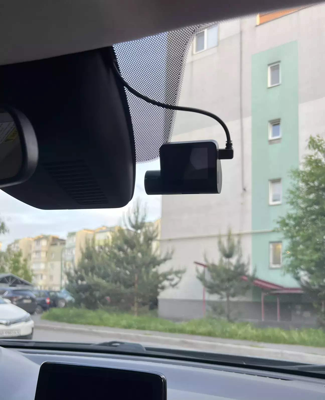 Реєстратор на своєму місці.
