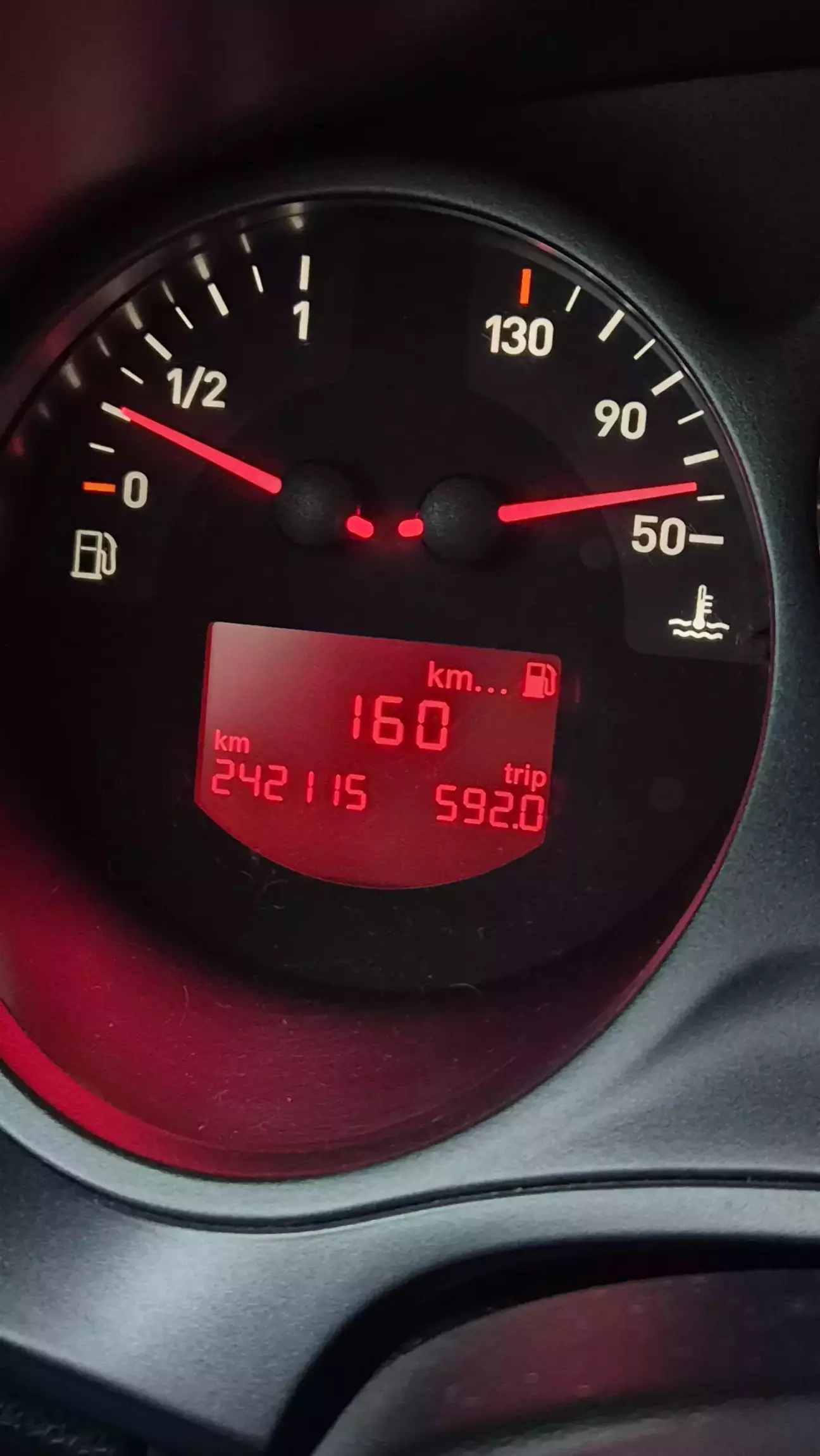 от і проїхав 50к км