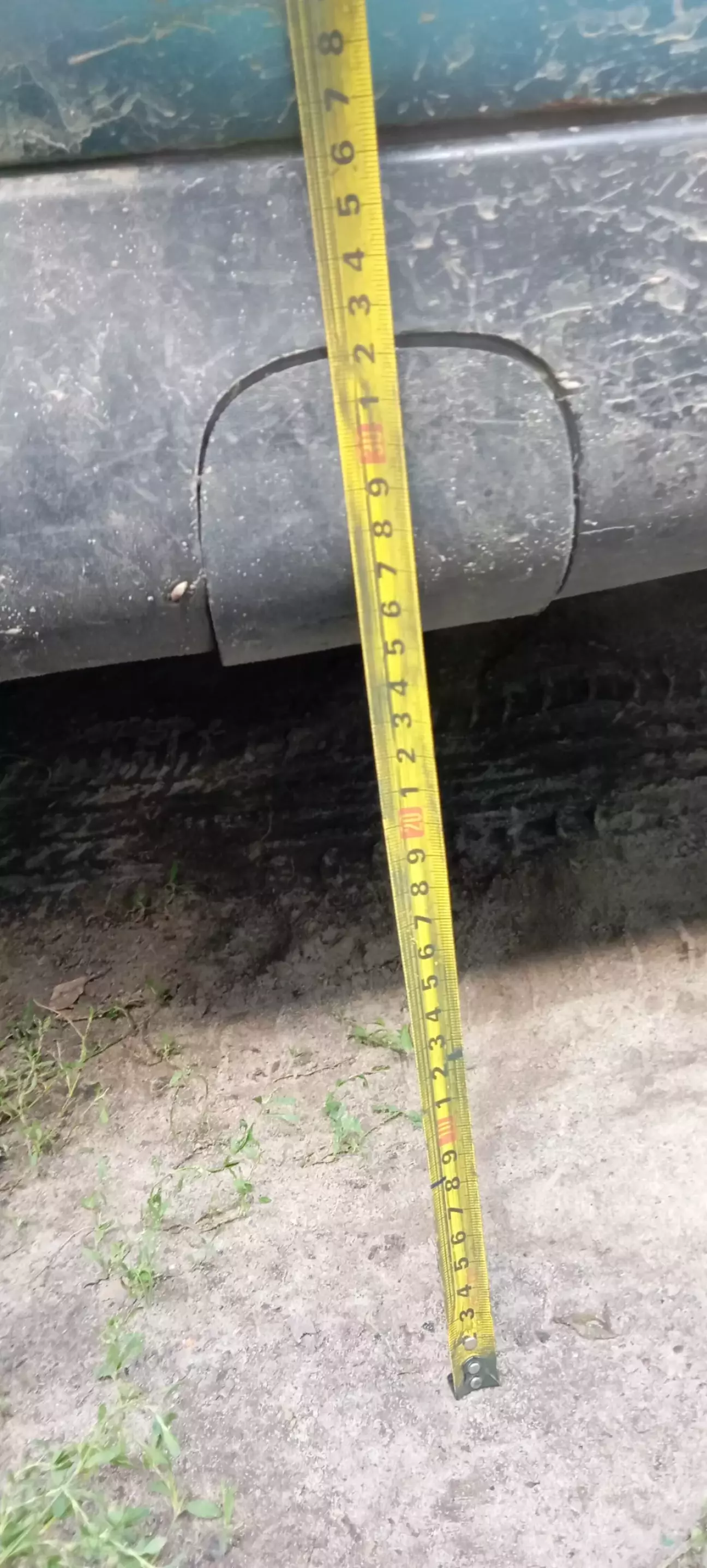 Загальна висота жопи після ліфту