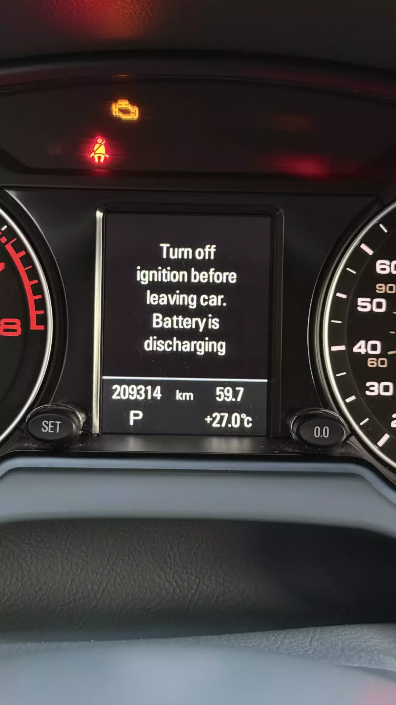 Усі роботи проводилися на пробігу автомобіля 209 314 км (пробіг двигуна - 47 205 км).