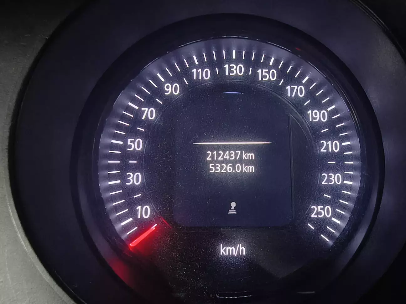 пробіг з попередньої заміни оливи 5326км